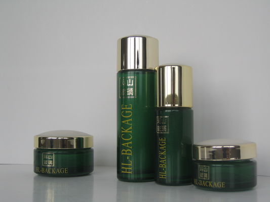 Flint Cream Cosmetic Glass Bottles et pots givrés adaptés aux besoins du client 100ML 40ML