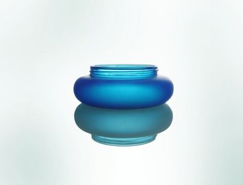 Flint Glass Facial Cream Jars cosmétique vide 50G avec le chapeau de POIDS